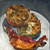 Apr 7: Toasted English muffin and bacon